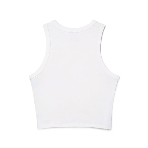 " Intuition is God whispering " Micro Rib Racer Tank Top