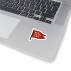 Read the Red Flags Sticker
