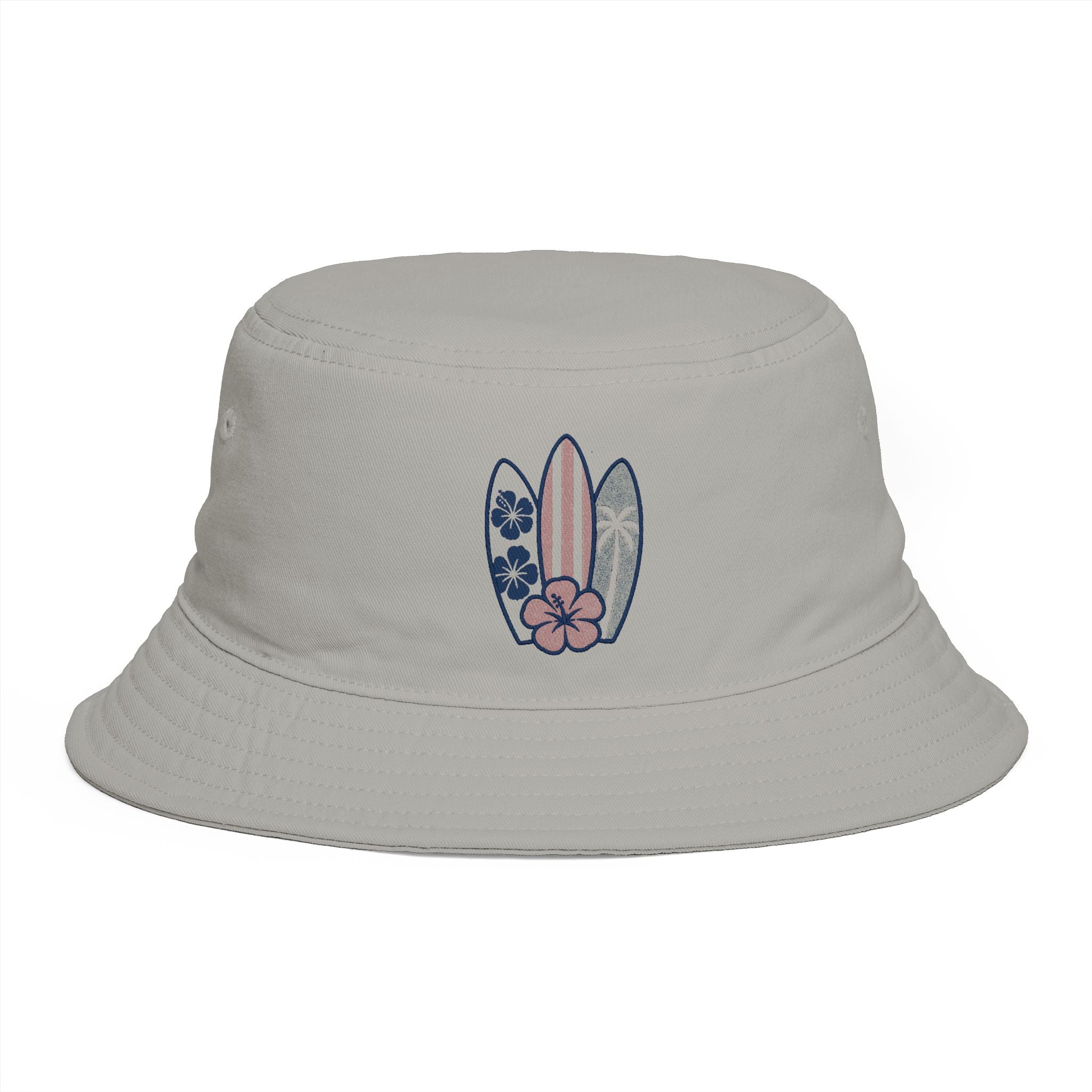 Surfboard Floral Bucket Hat