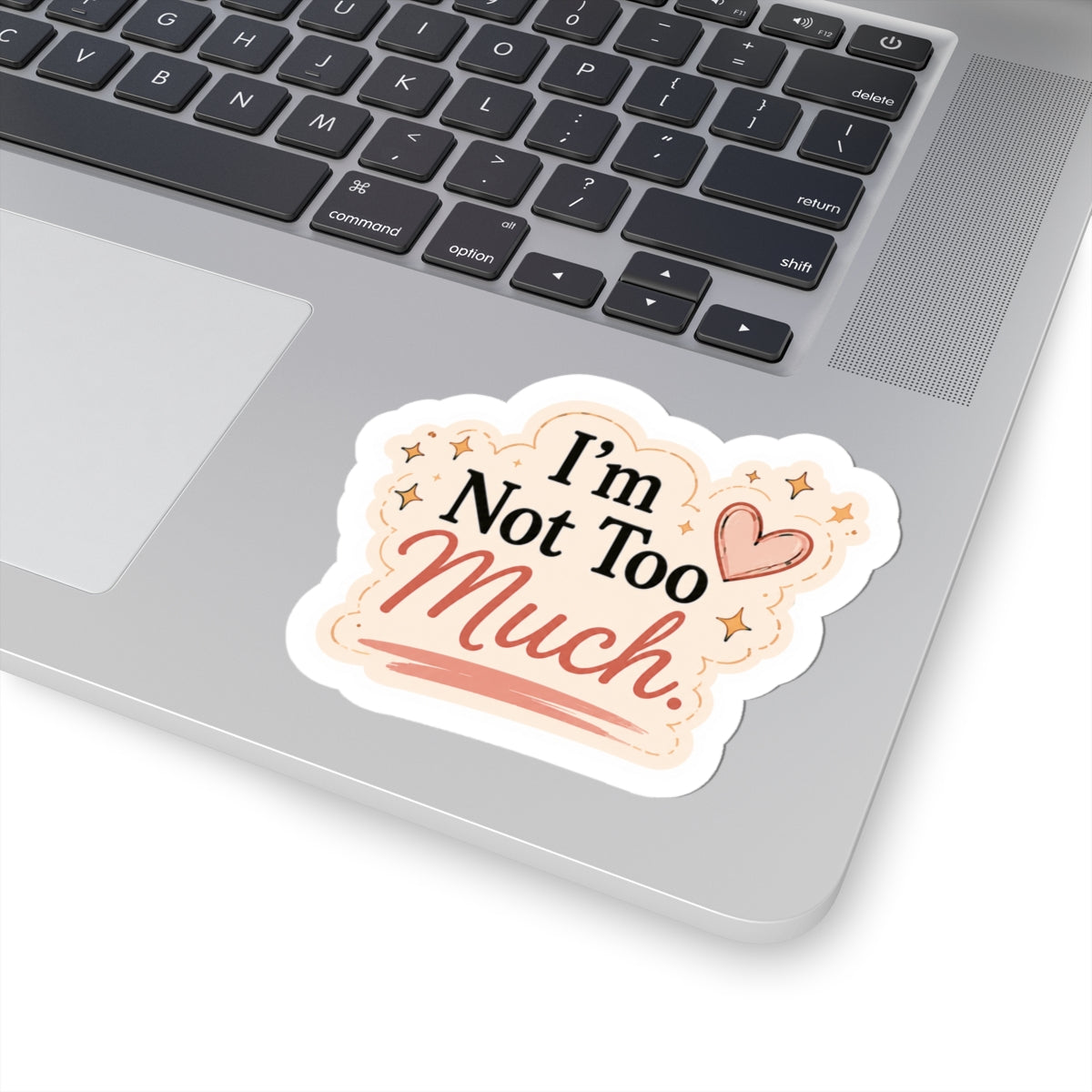 I'm Not Too Much Sticker