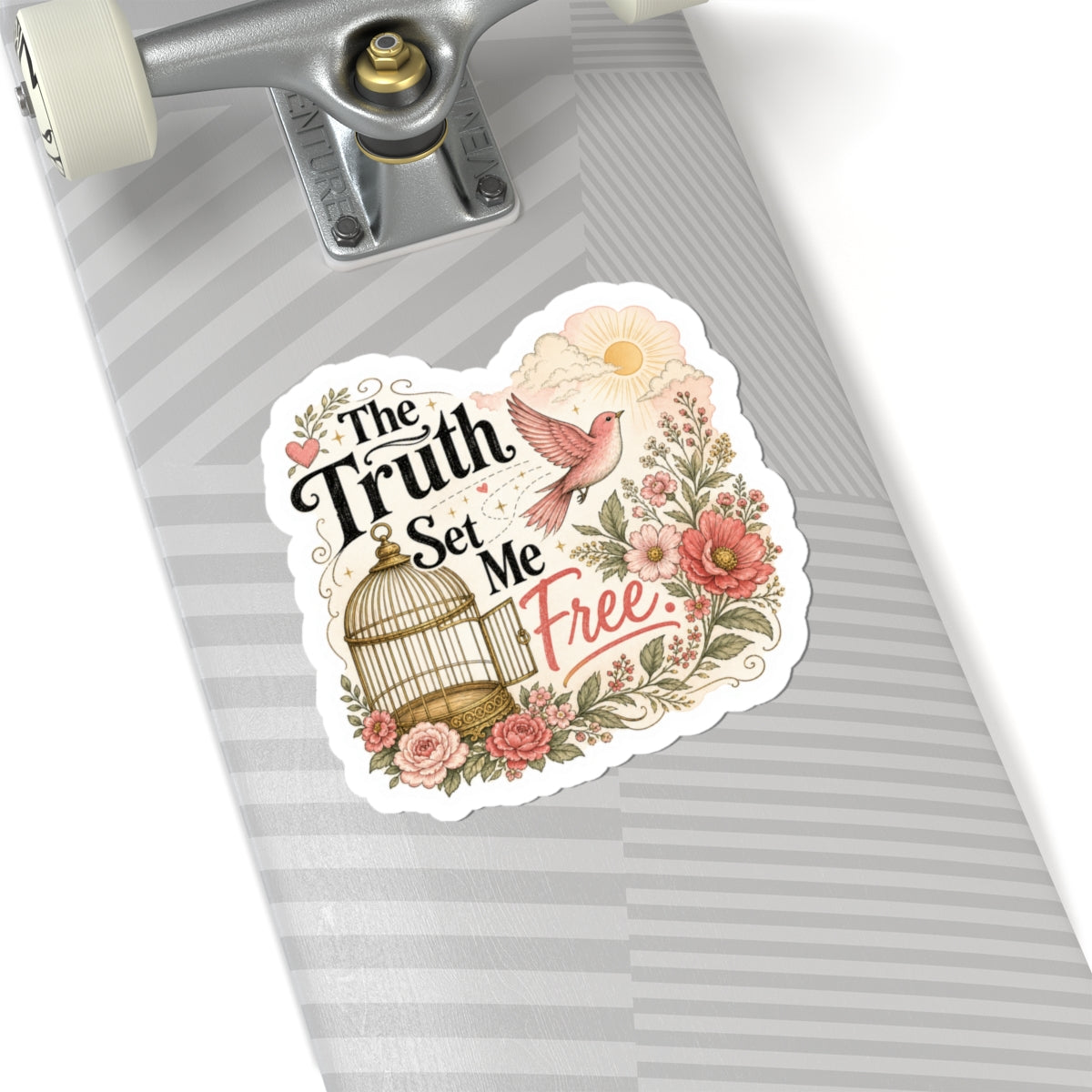 The Truth Set Me Free Sticker