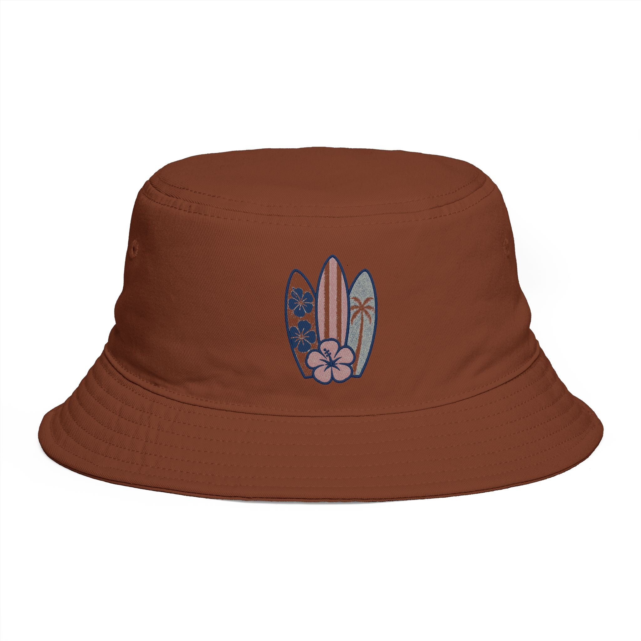 Surfboard Floral Bucket Hat