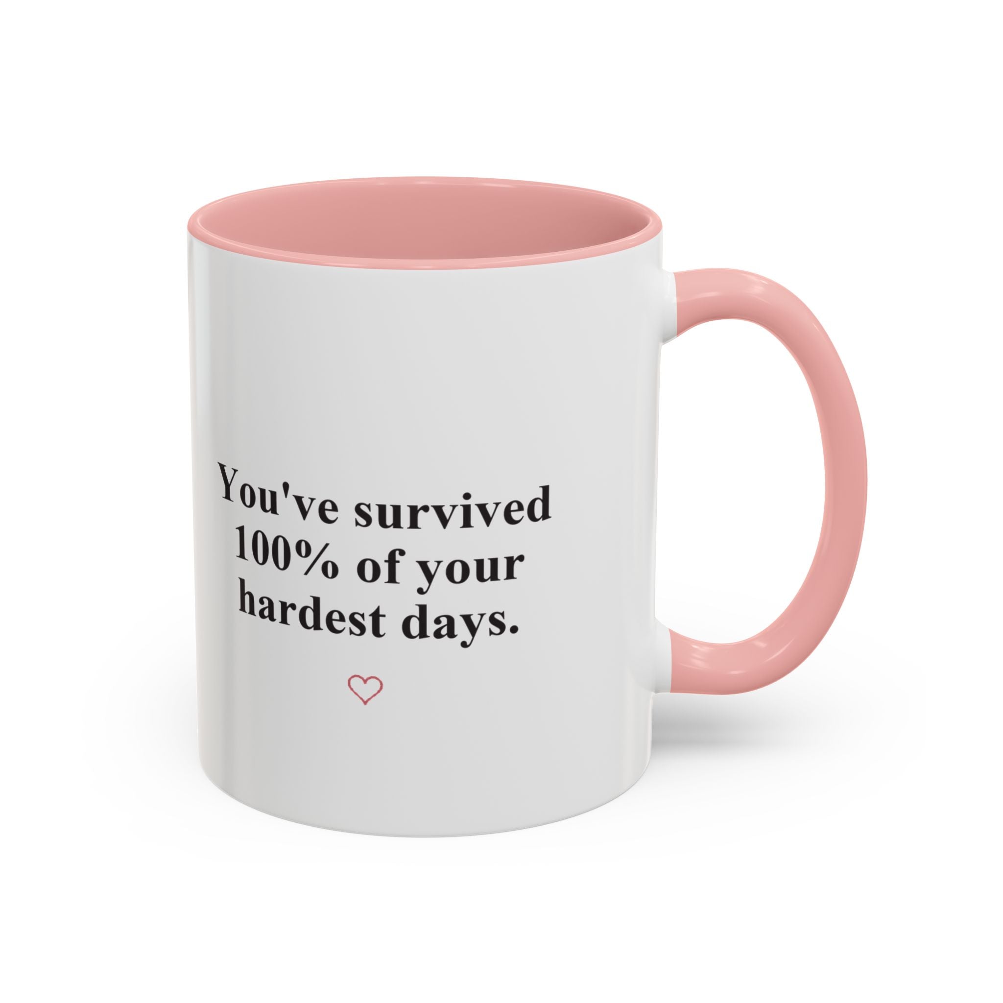 You’ve Survived 100% of Your Hardest Days Coffee Mug