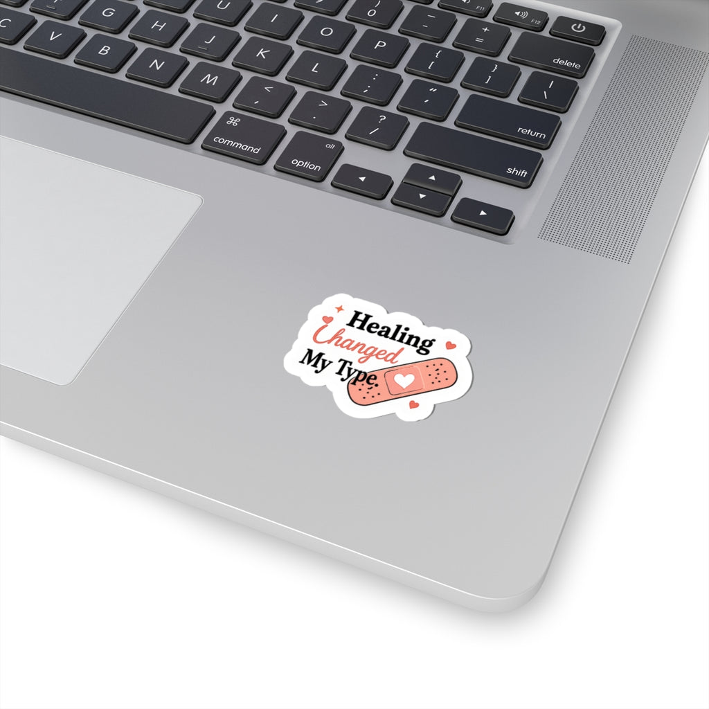 Healing Changed My Type Sticker