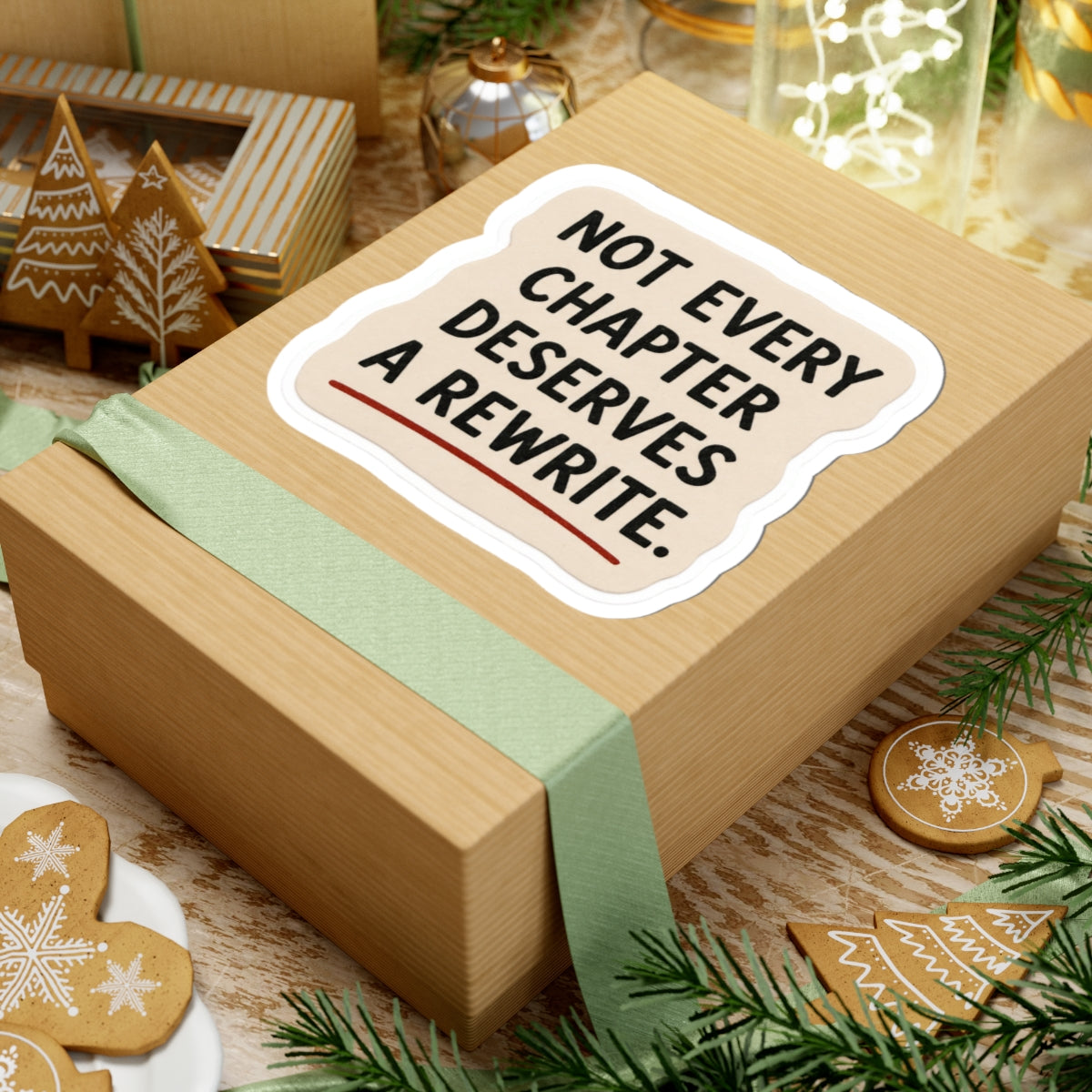 Not Every Chapter Deserves a Rewrite Sticker