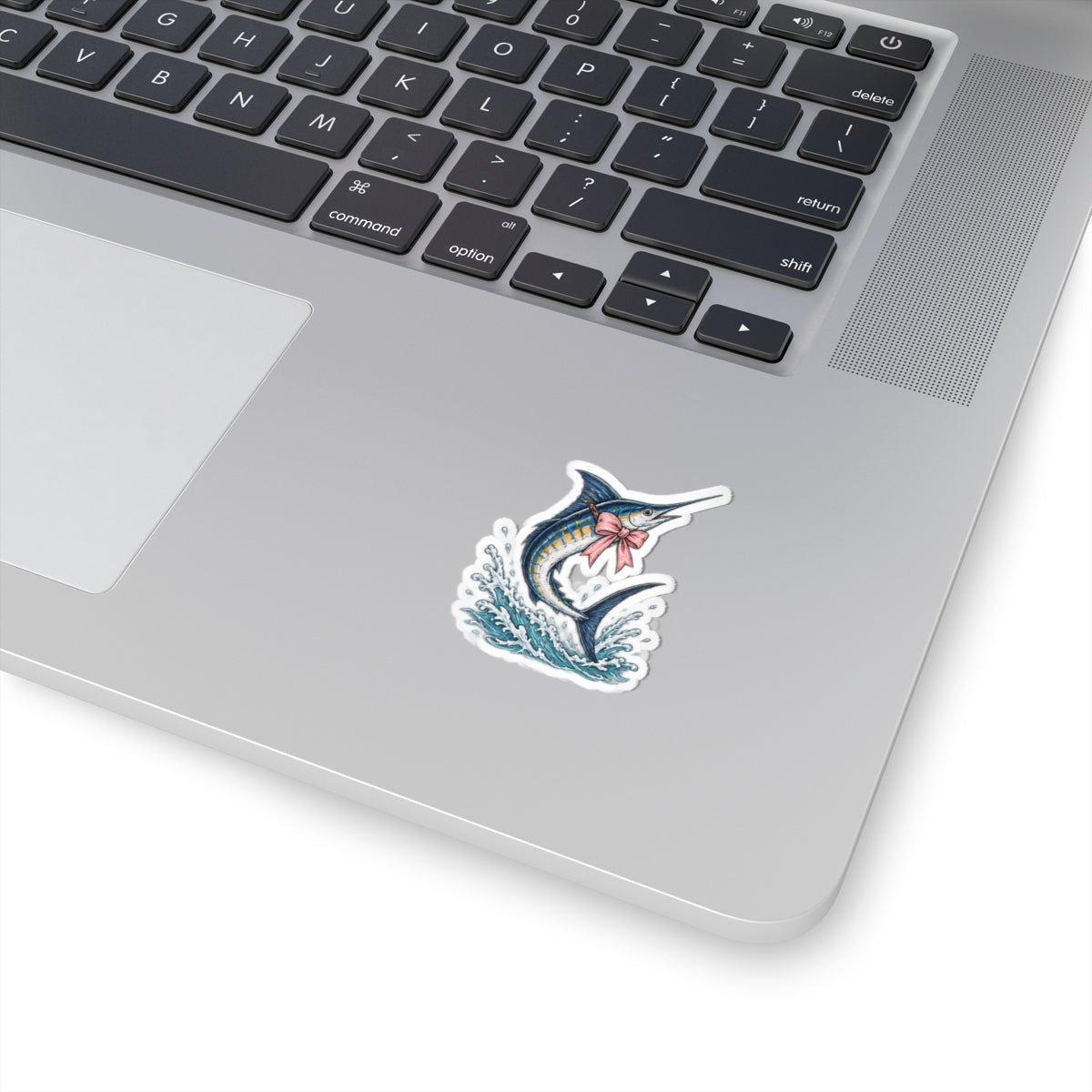 Pink Bow Marlin Sticker 🎀🎣🌊