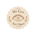 My Eyes Are Open Eye Sticker