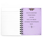 " The Chapter Is Closed " Spiral Bound Journal