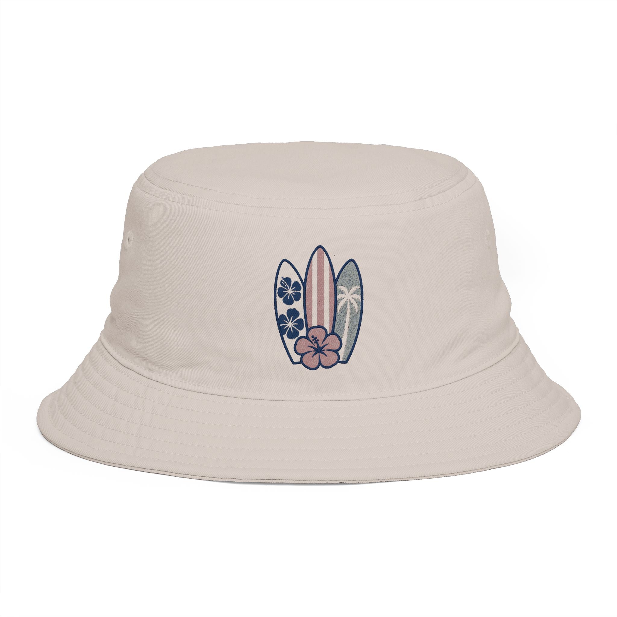 Surfboard Floral Bucket Hat