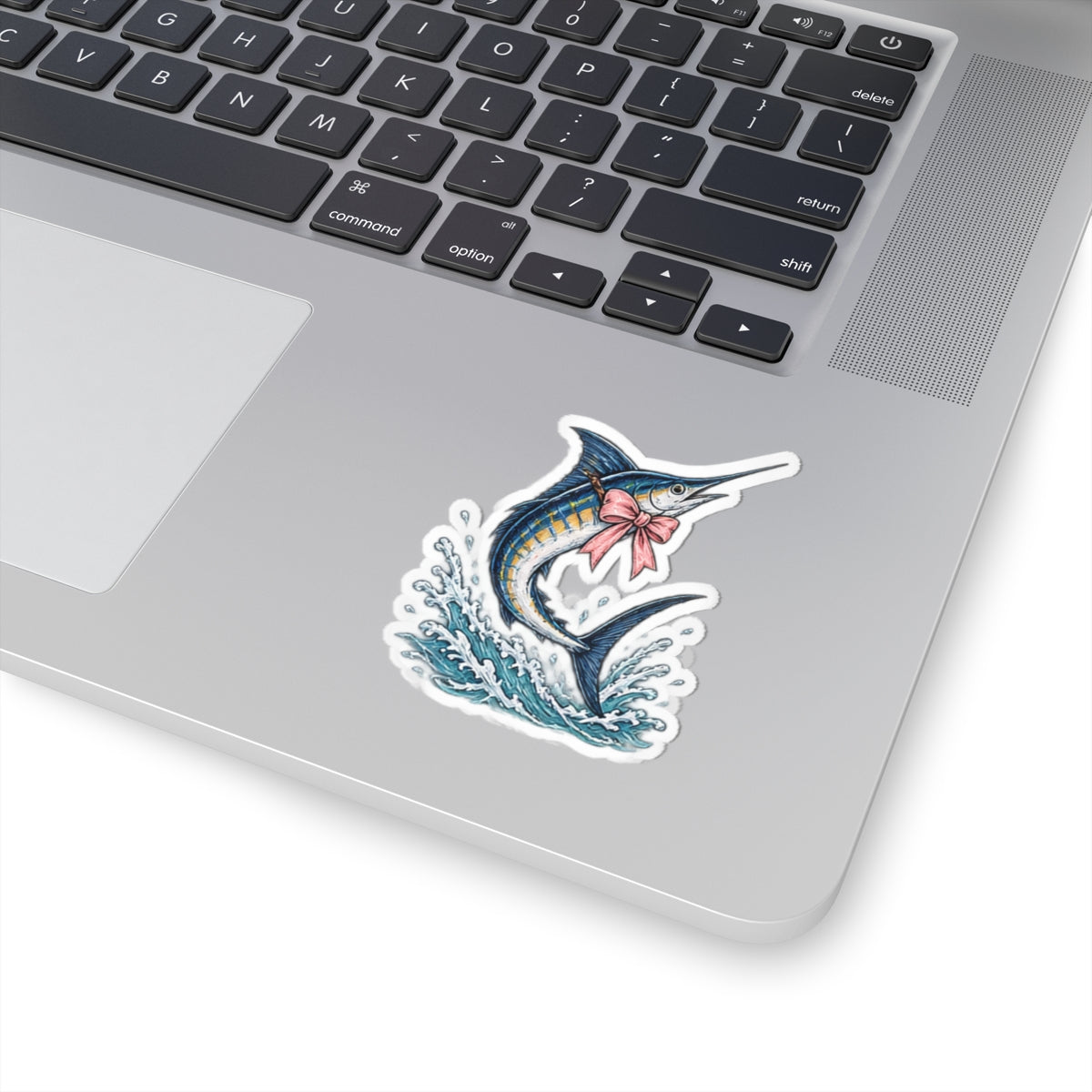Pink Bow Marlin Sticker 🎀🎣🌊