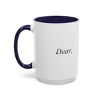 Today Is a Fresh Page Accent Coffee Mug