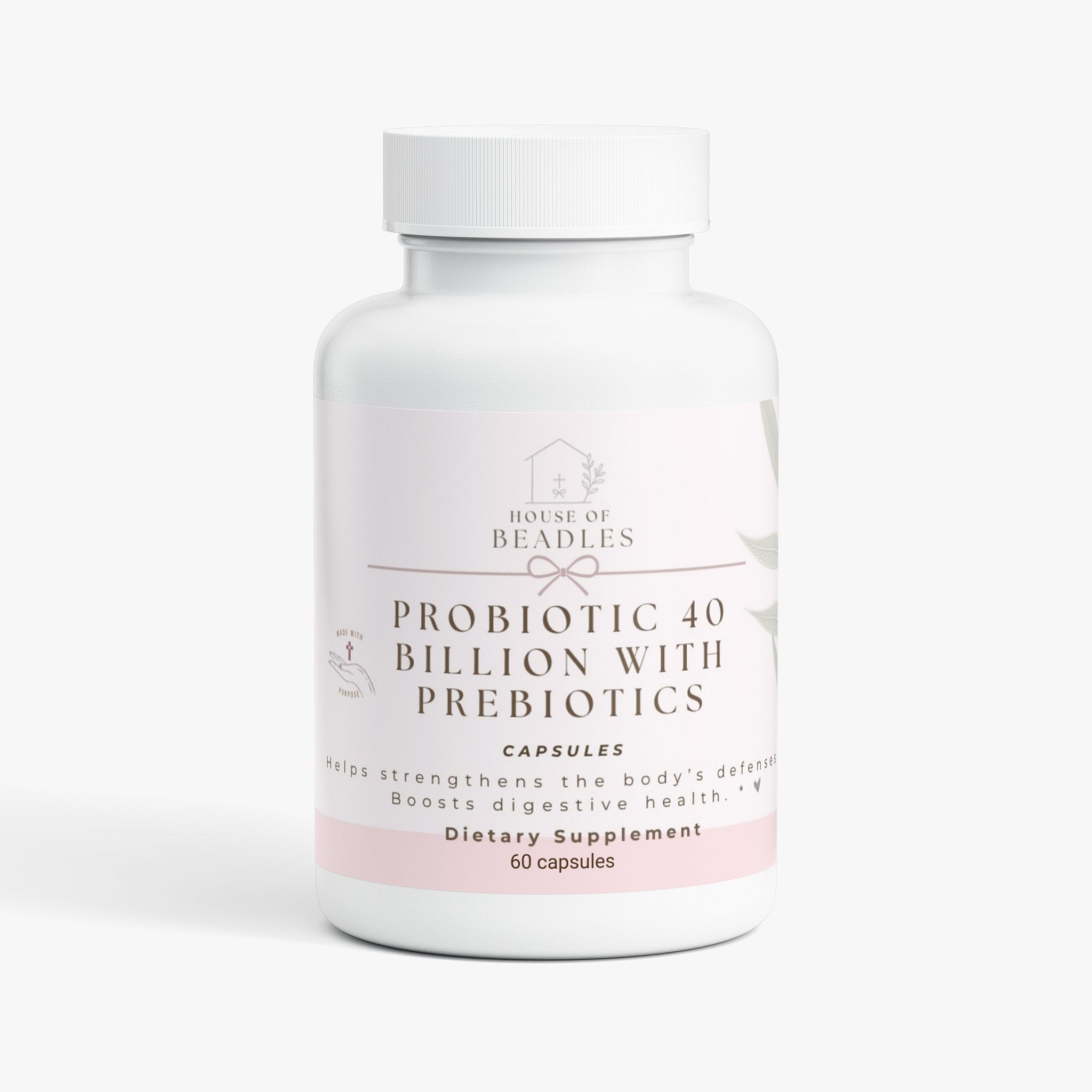 Probiotic 40 Billion with Prebiotics