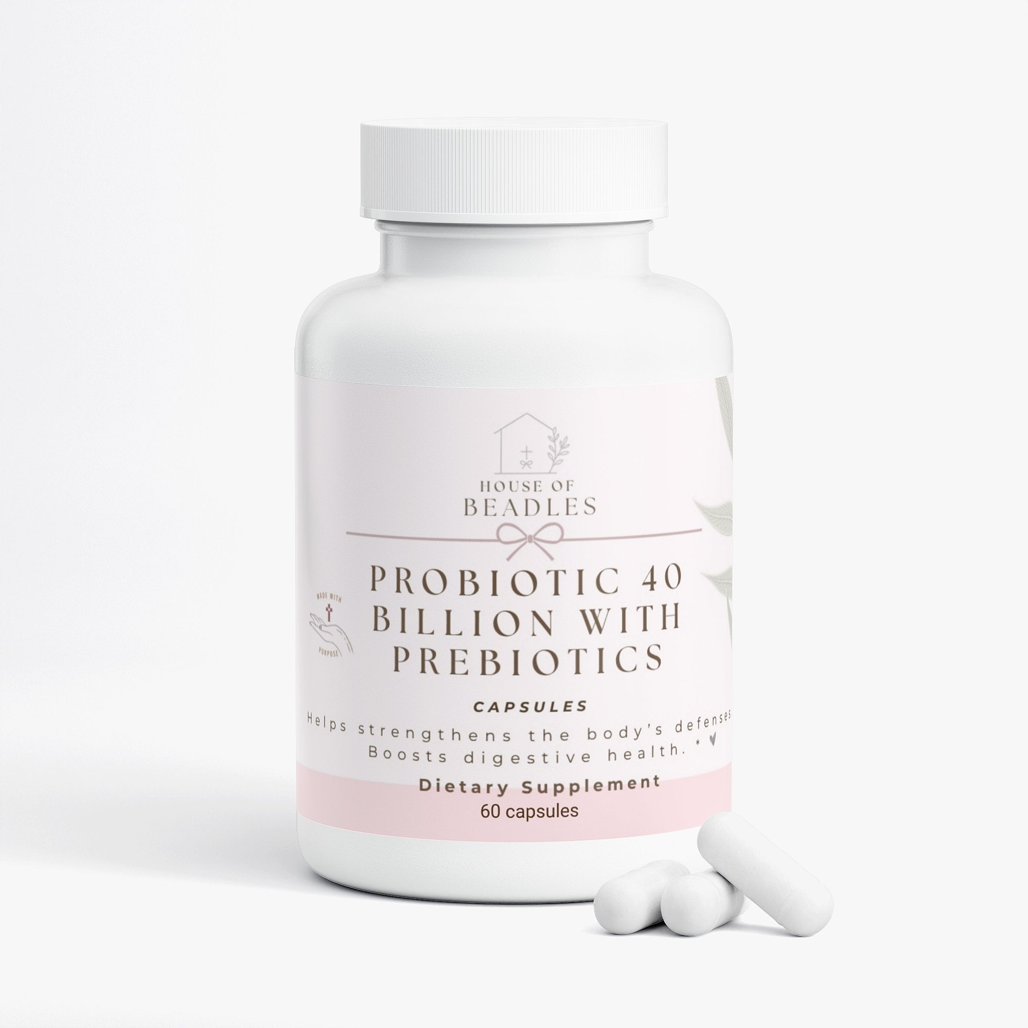 Probiotic 40 Billion with Prebiotics