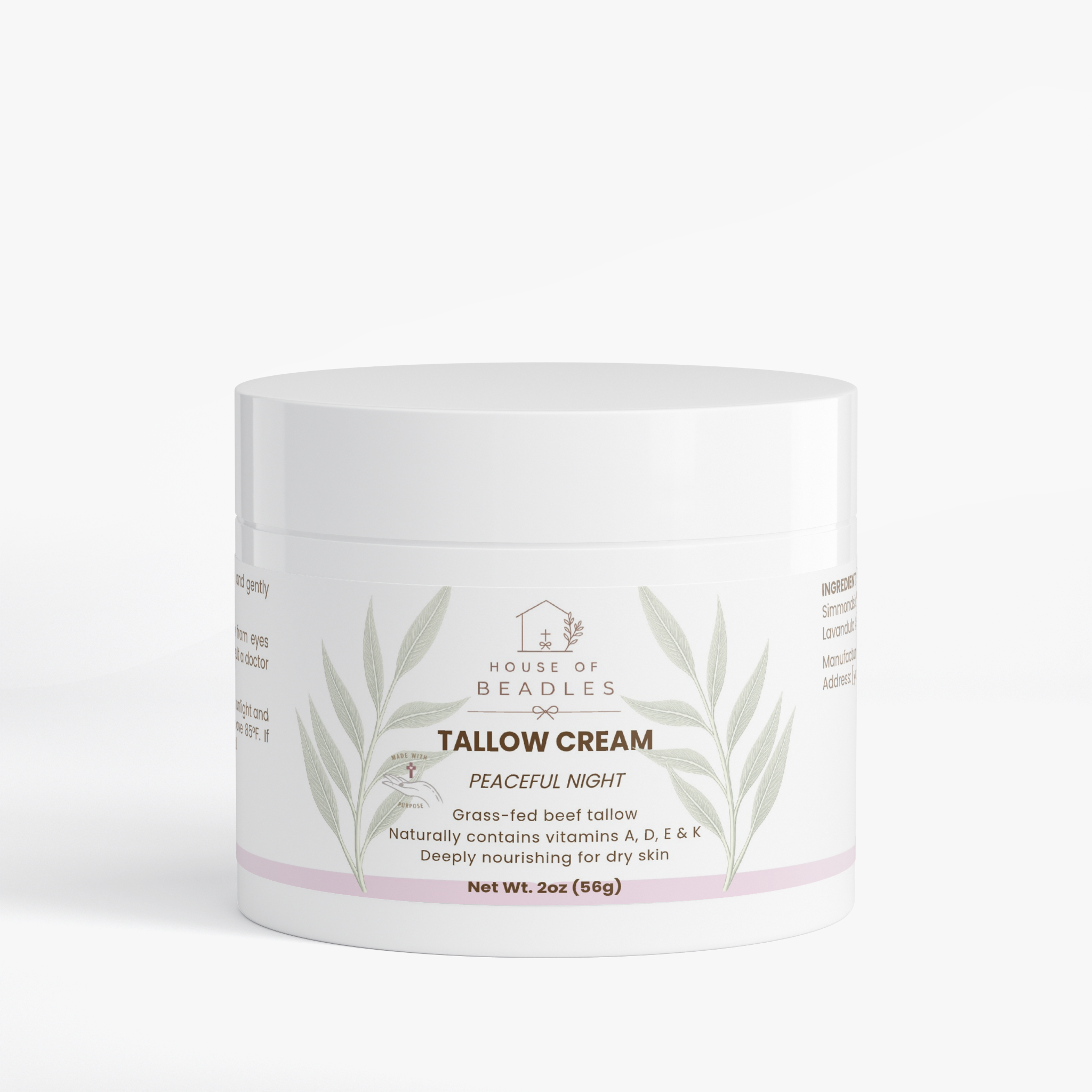 Tallow Cream Peaceful Night