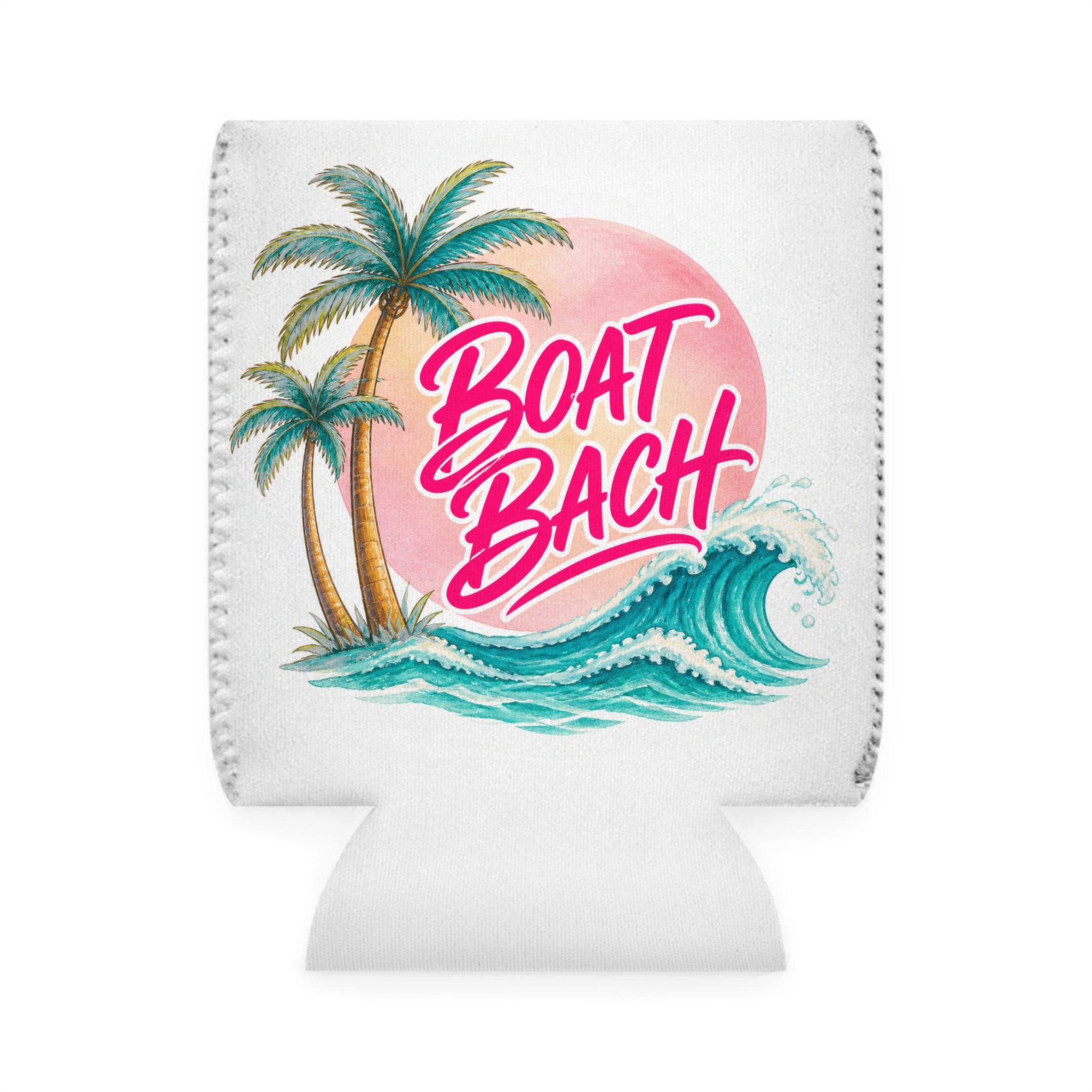 Boat Bach Boats, Bachelorette, & Good Vibes Koozie