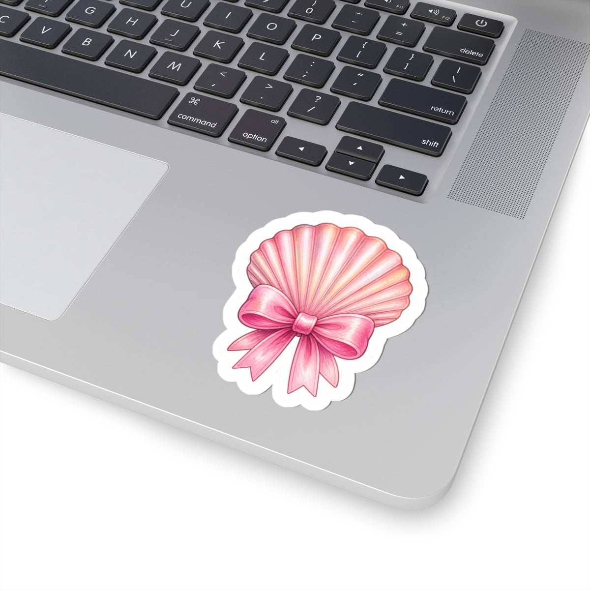Pink Bow Seashell Sticker 🎀🐚