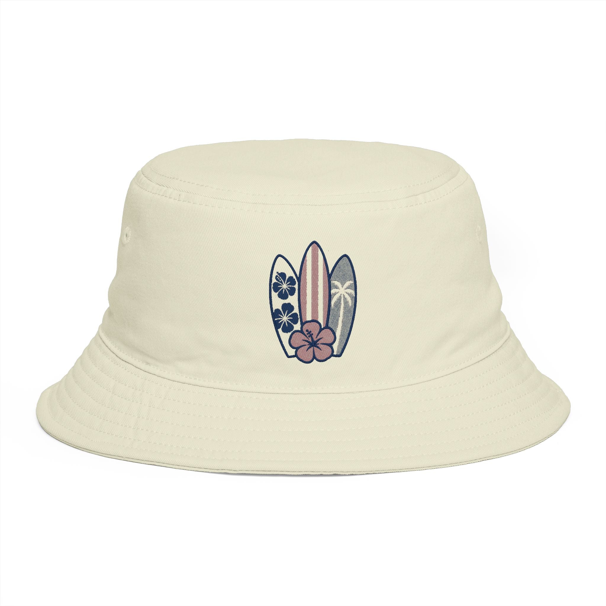 Surfboard Floral Bucket Hat