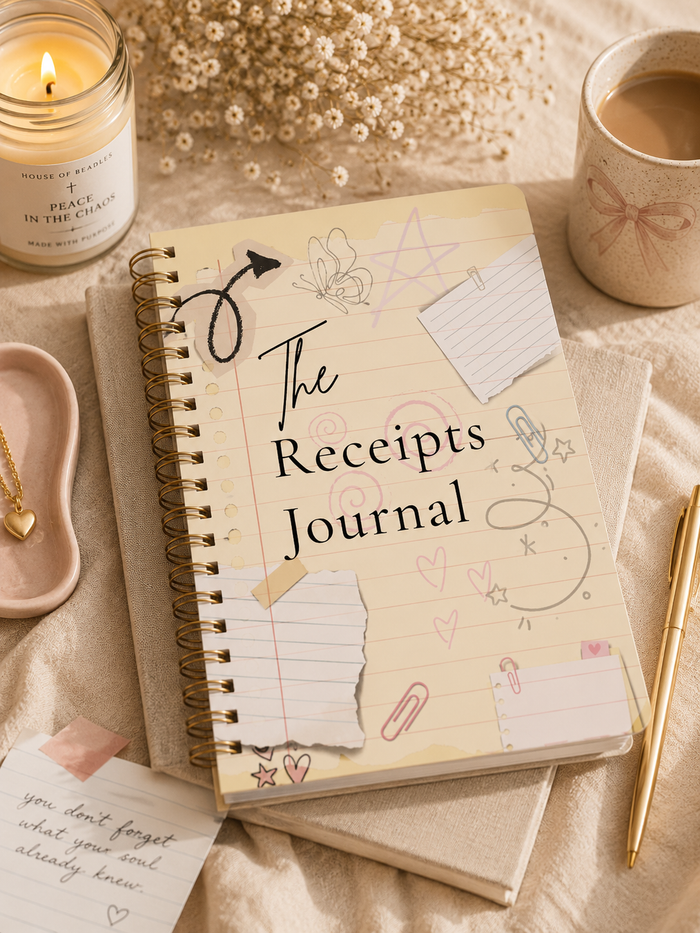 " The Receipts Journal "  Spiral Notebook