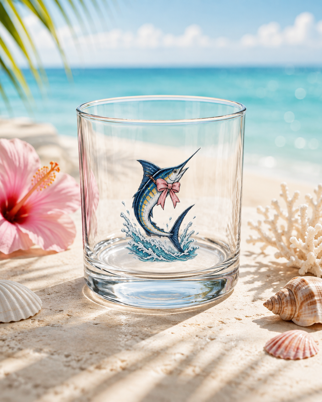 Marlin Rocks Glass