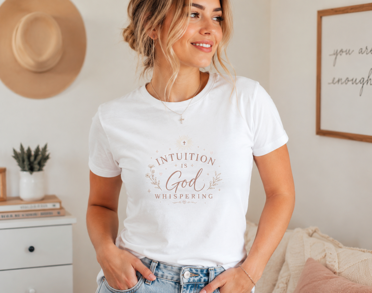 Intuition Is God Whispering tee