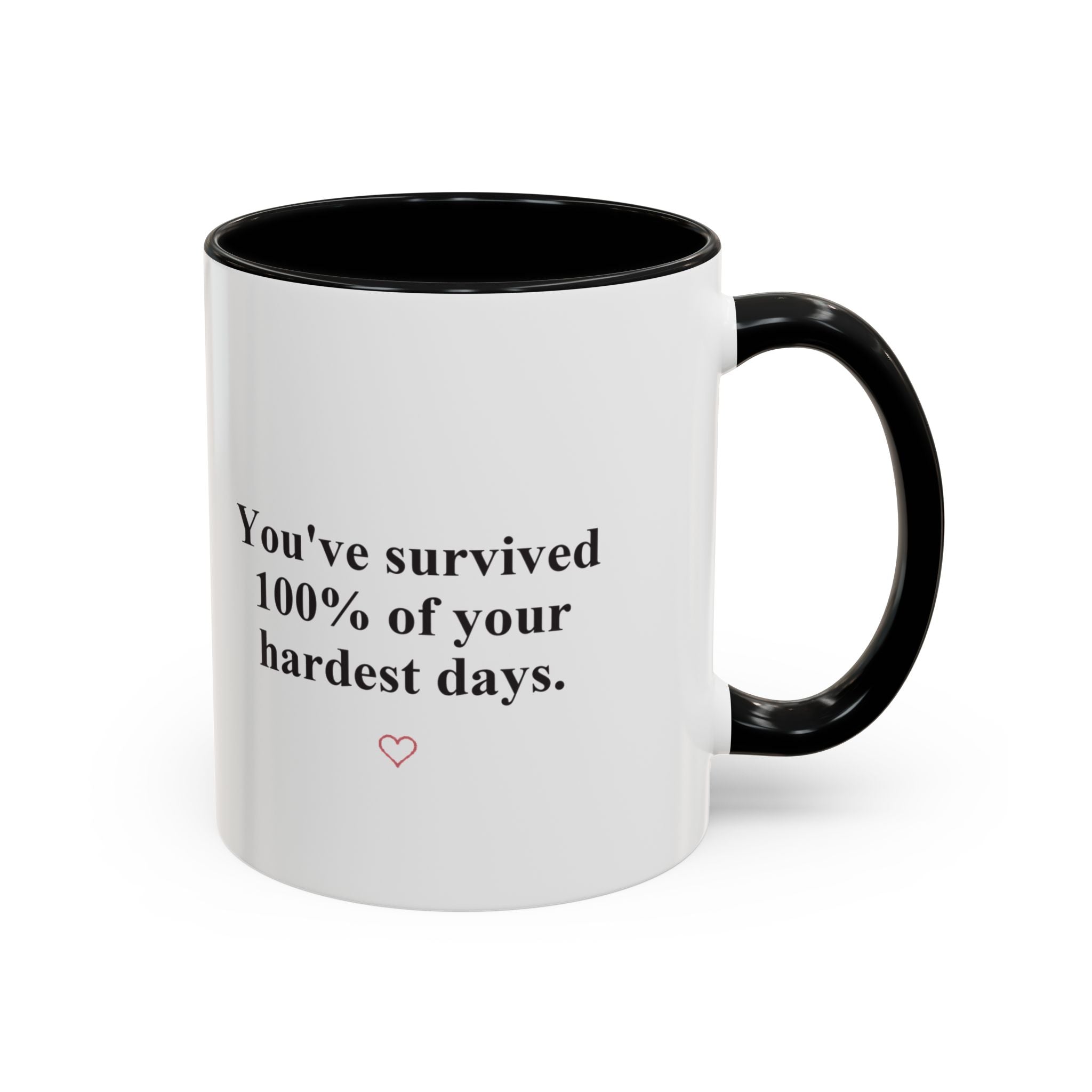 You’ve Survived 100% of Your Hardest Days Coffee Mug