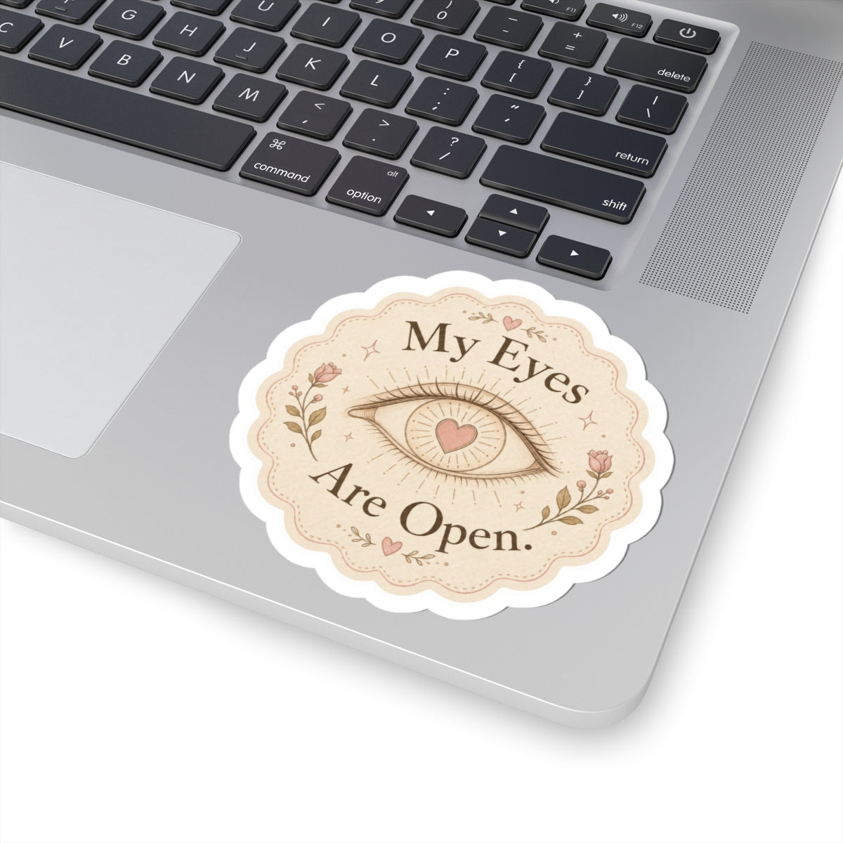 My Eyes Are Open Eye Sticker