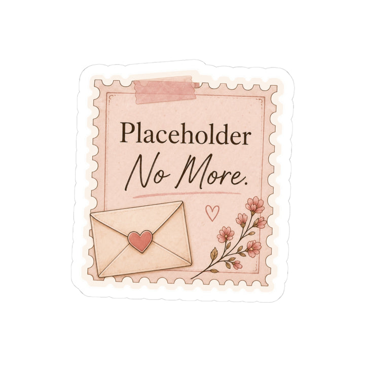 Placeholder No More Sticker