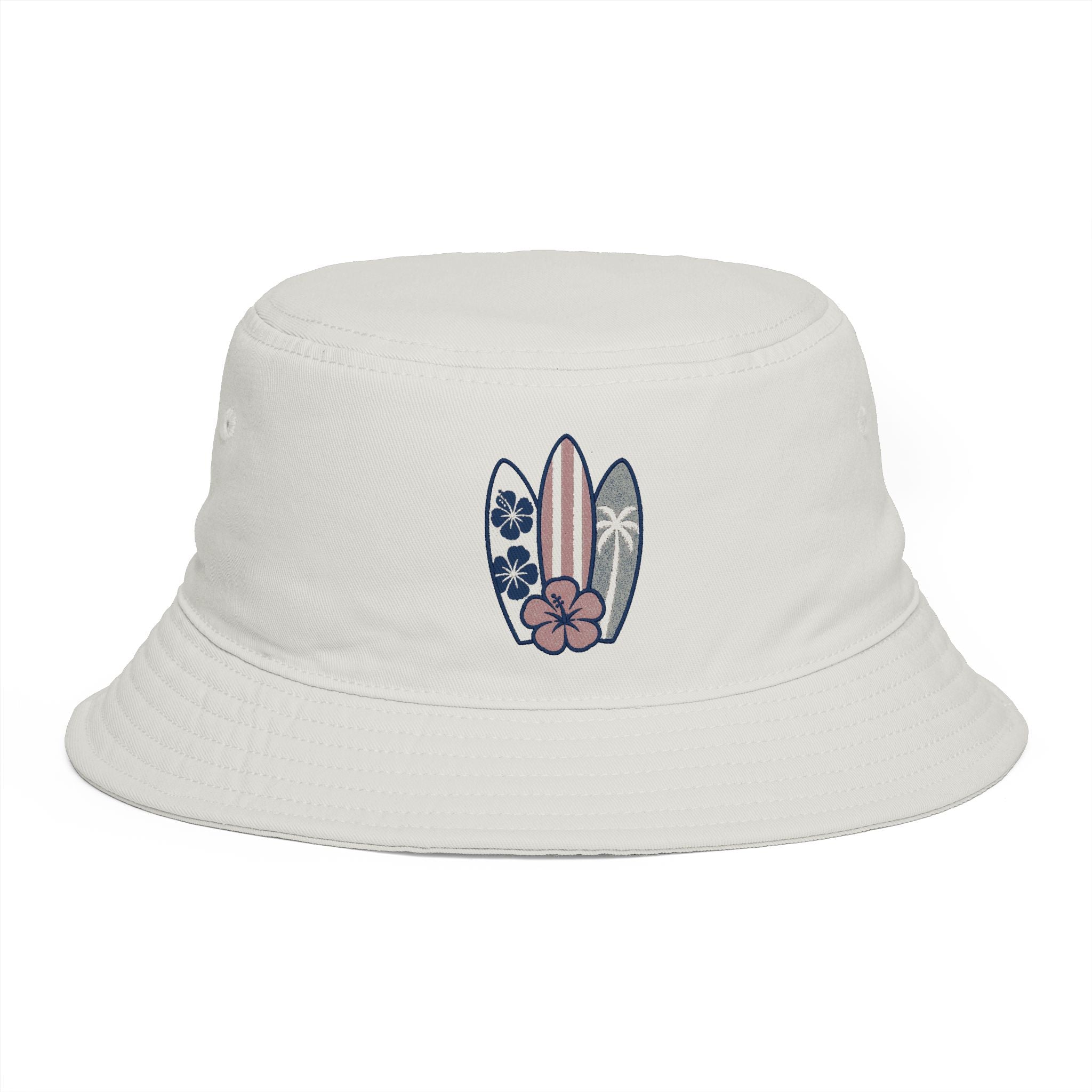 Surfboard Floral Bucket Hat
