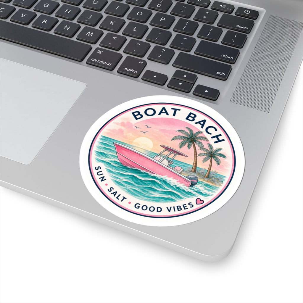 Boat Bach Sticker