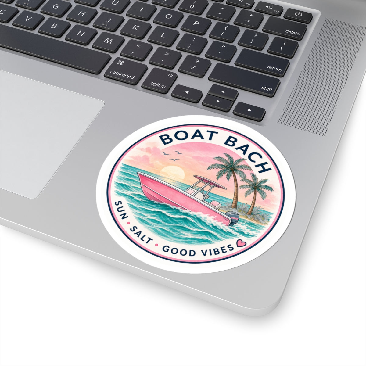 Boat Bach Sticker