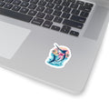 Marlin with Pink Bow Sticker