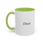 Today Is a Fresh Page Accent Coffee Mug