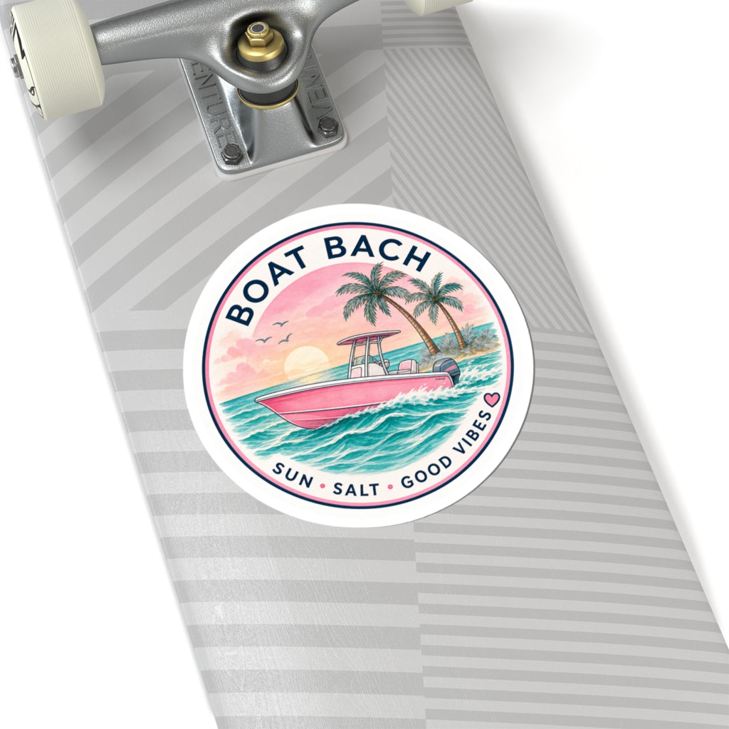 Boat Bach Sticker