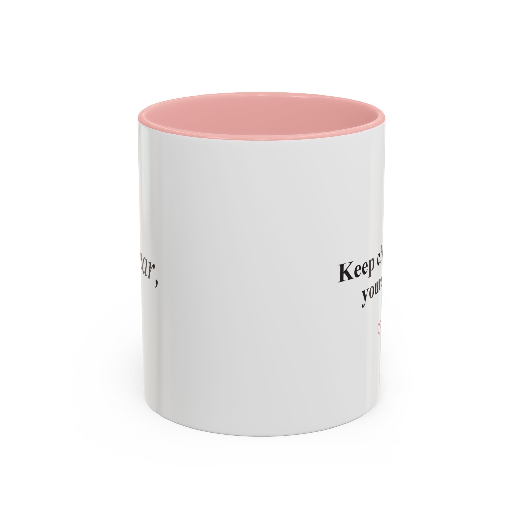 Keep Choosing Yourself Accent Coffee Mug