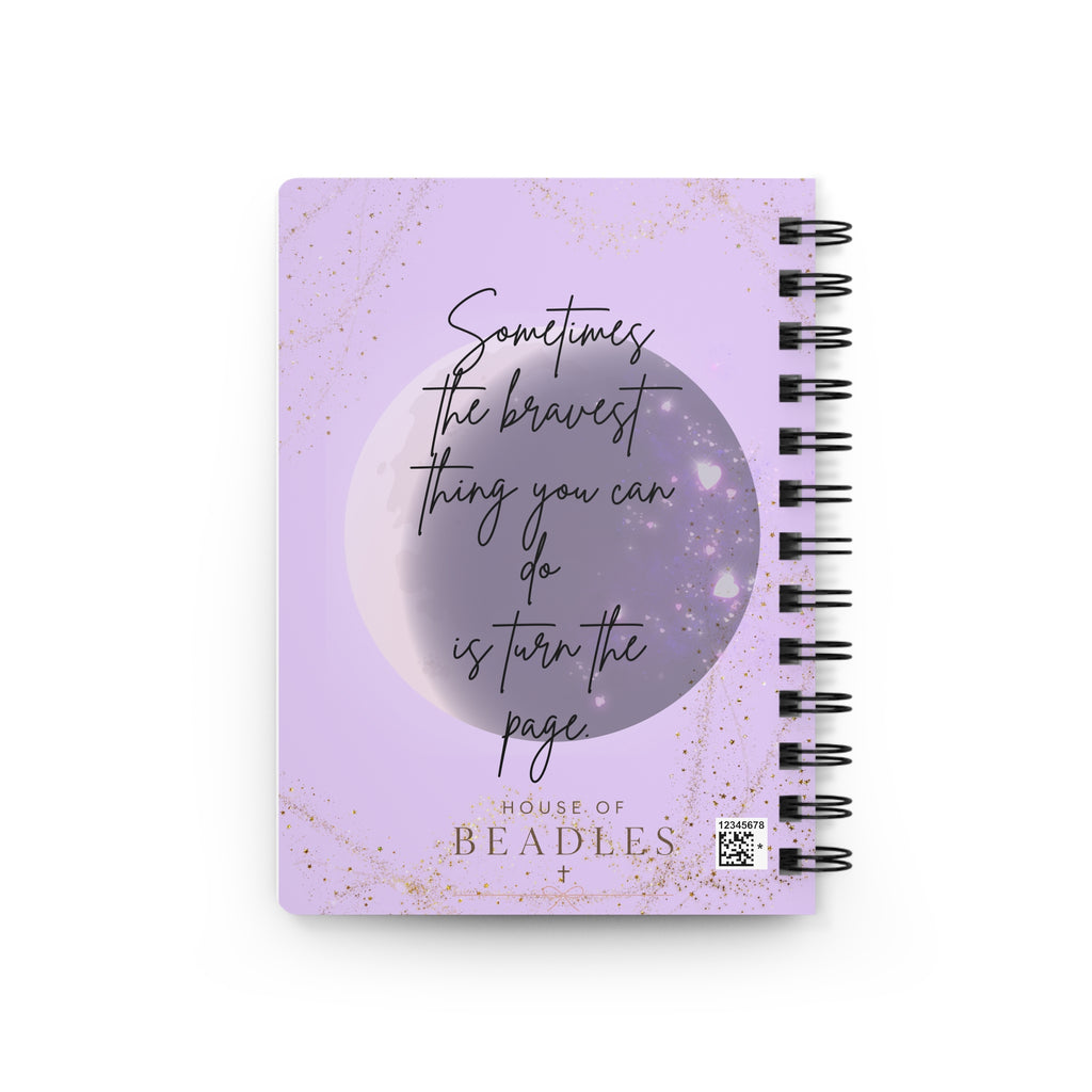 " The Chapter Is Closed " Spiral Bound Journal