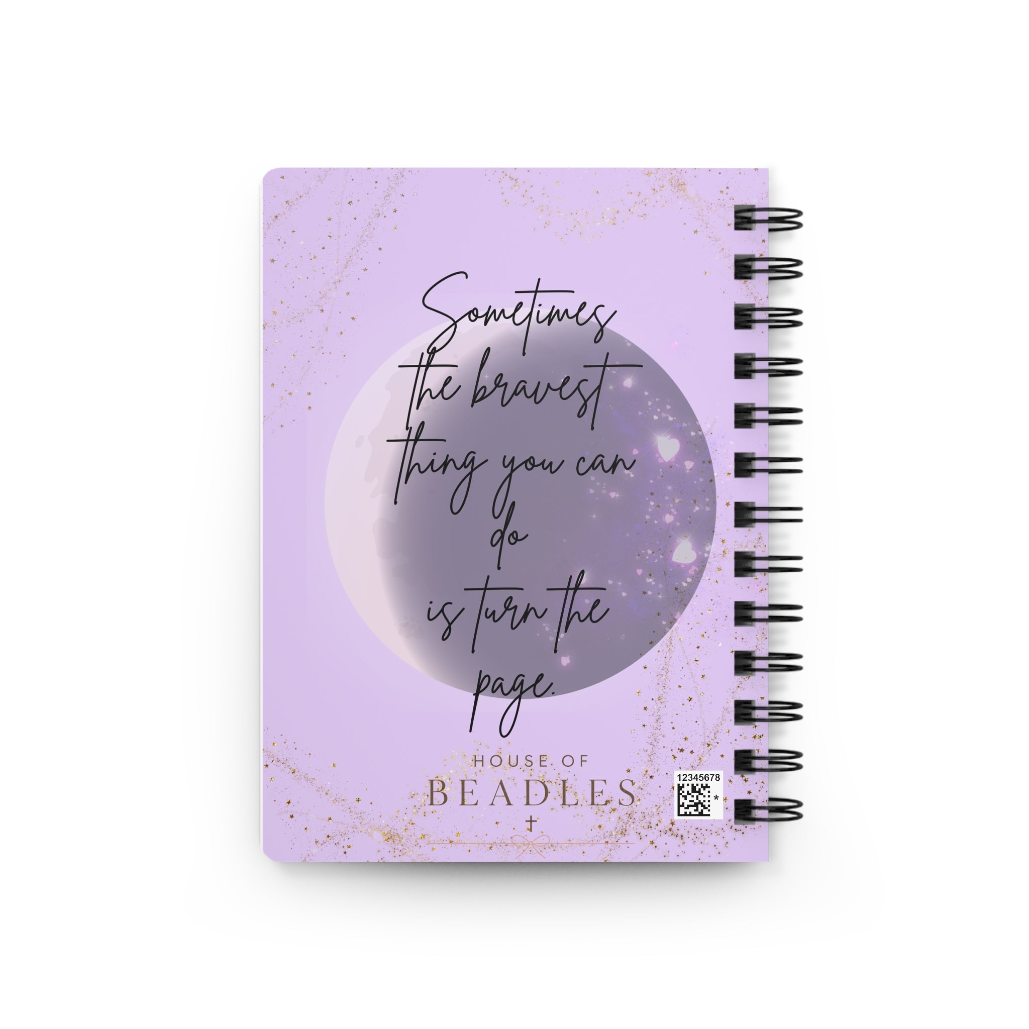 " The Chapter Is Closed " Spiral Bound Journal