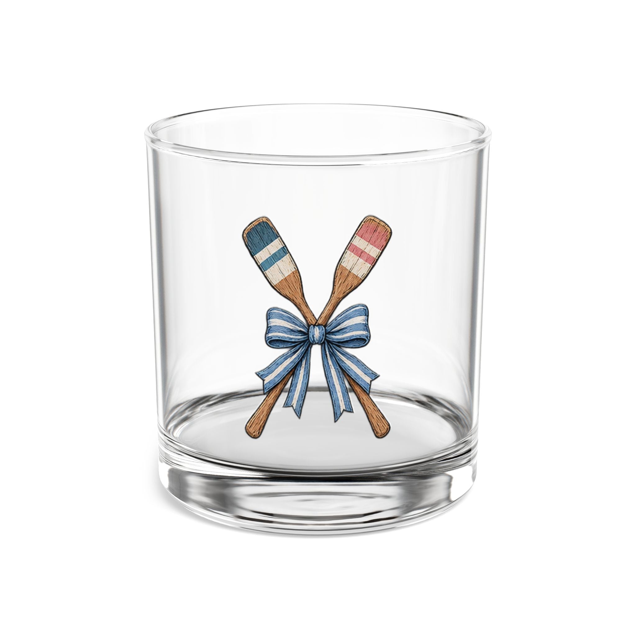 Nautical Oars Glass