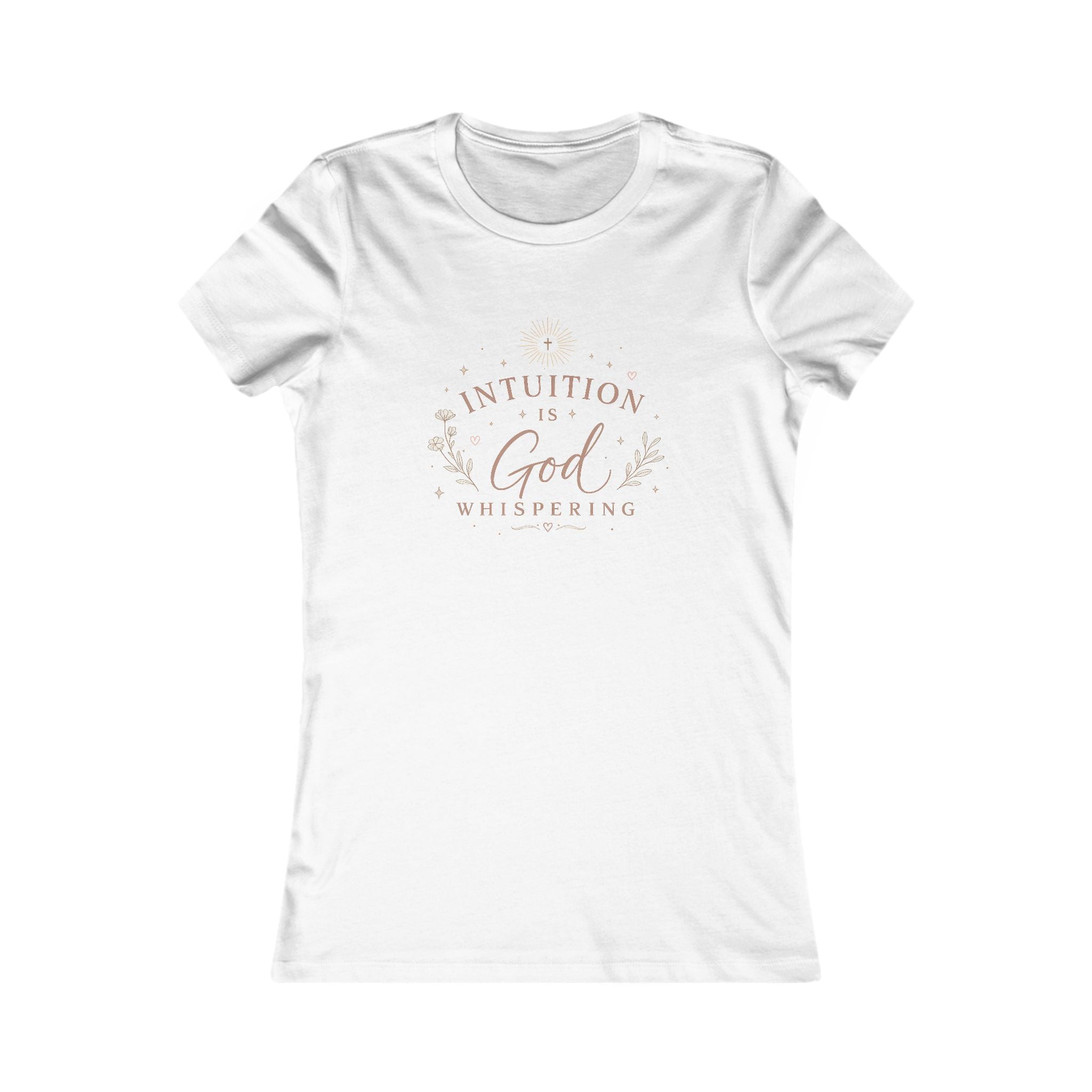 Intuition Is God Whispering tee