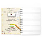 " The Receipts Journal "  Spiral Notebook