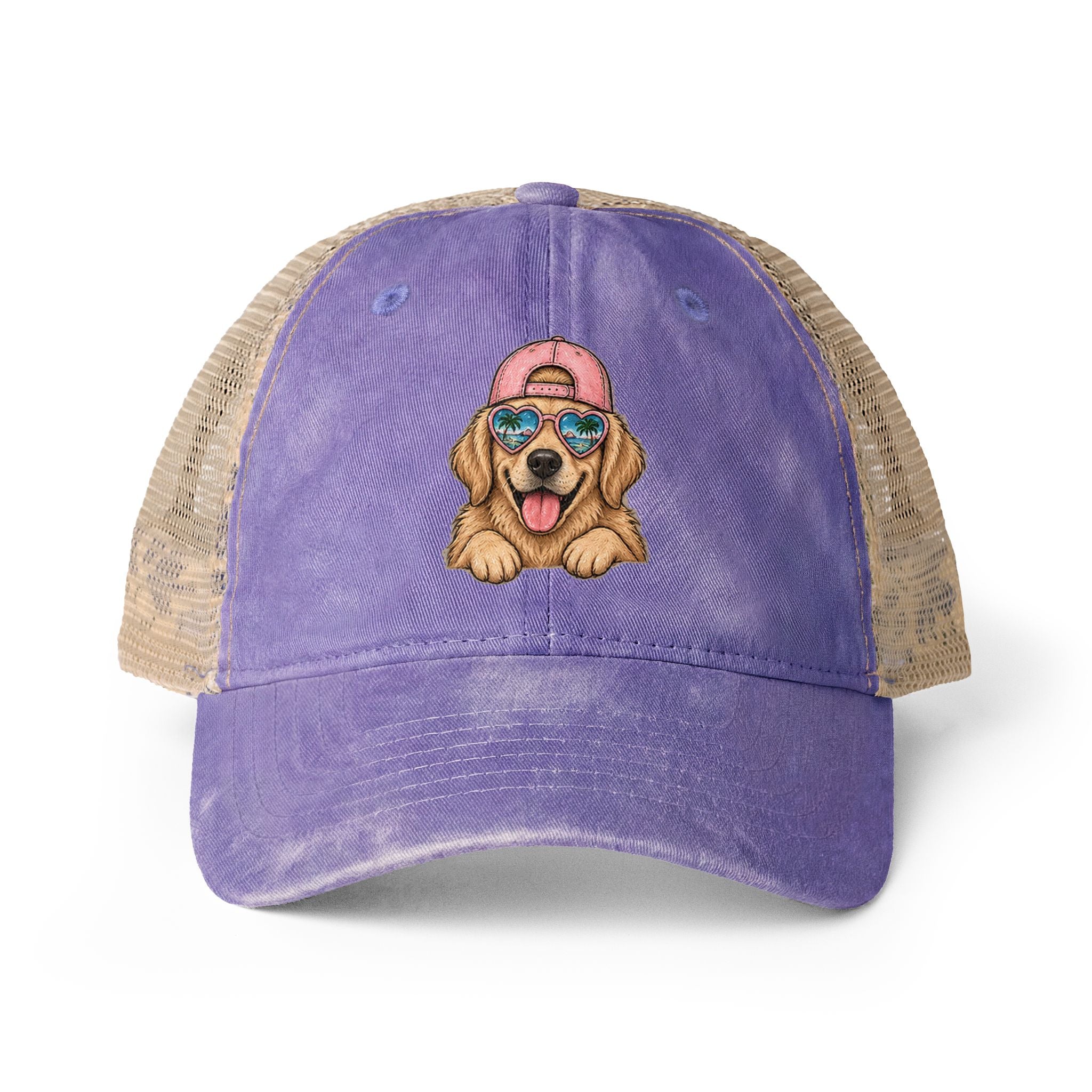 Beach Pup Ponytail Hat