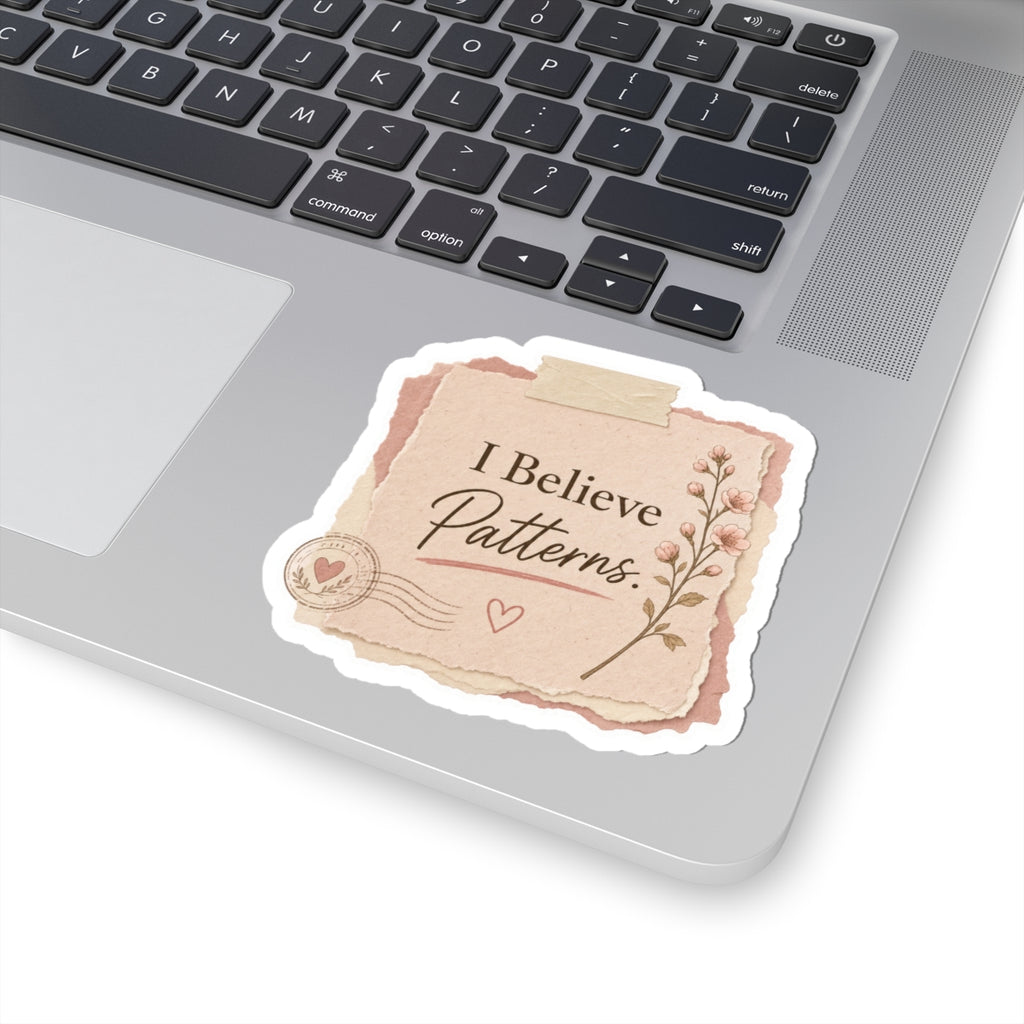 I Believe Patterns Sticker
