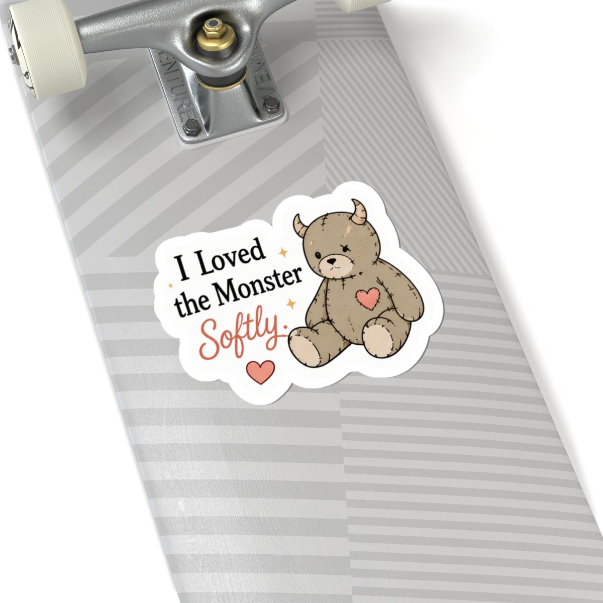 I Loved the Monster Softly Stickers