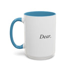 Today Is a Fresh Page Accent Coffee Mug