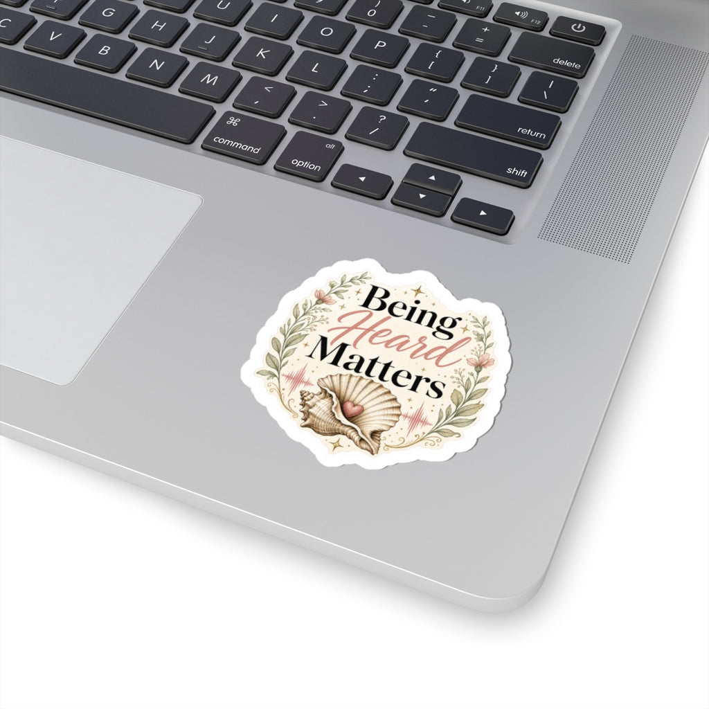 Being Heard Matters Sticker