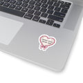Confident Outside, Insecure Inside Sticker