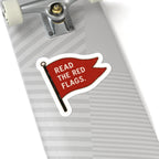 Read the Red Flags Sticker