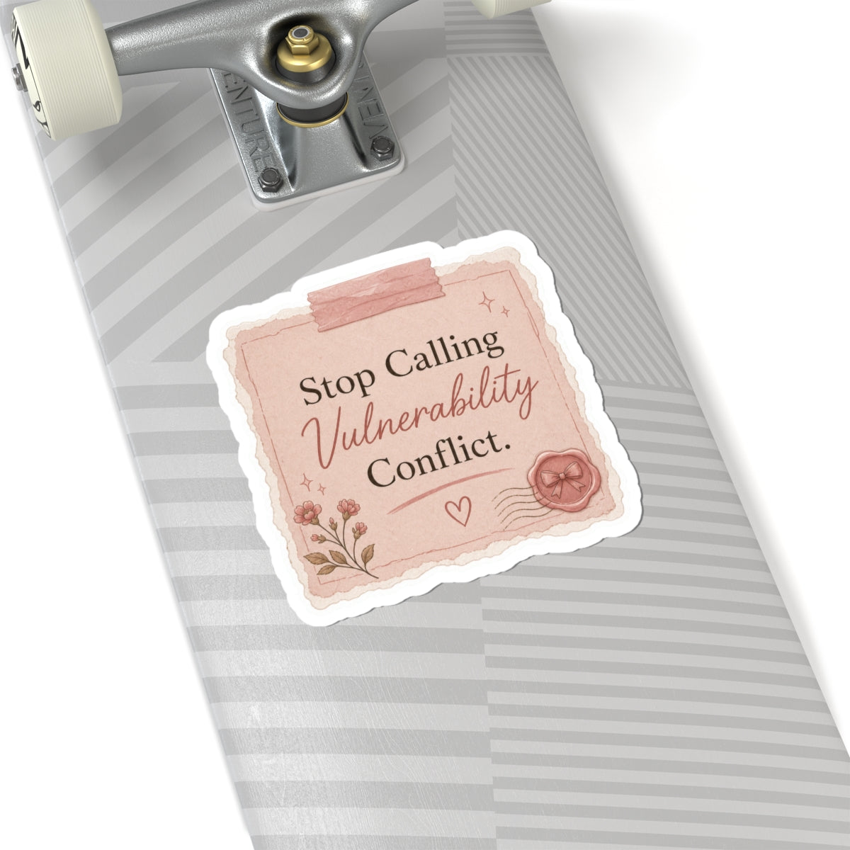 Stop Calling Vulnerability Conflict Sticker