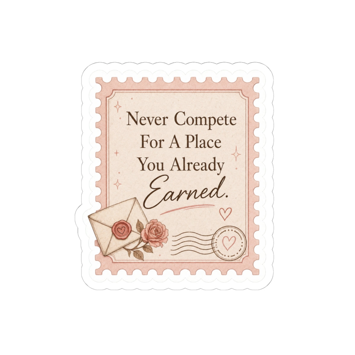 Earned, Not Given Sticker