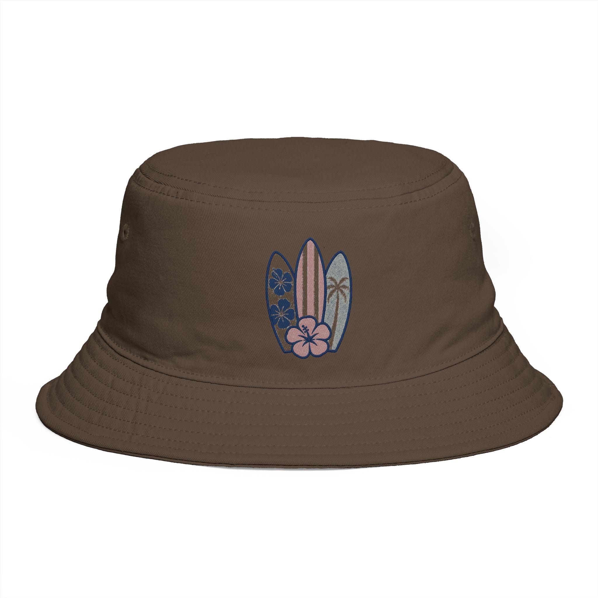 Surfboard Floral Bucket Hat