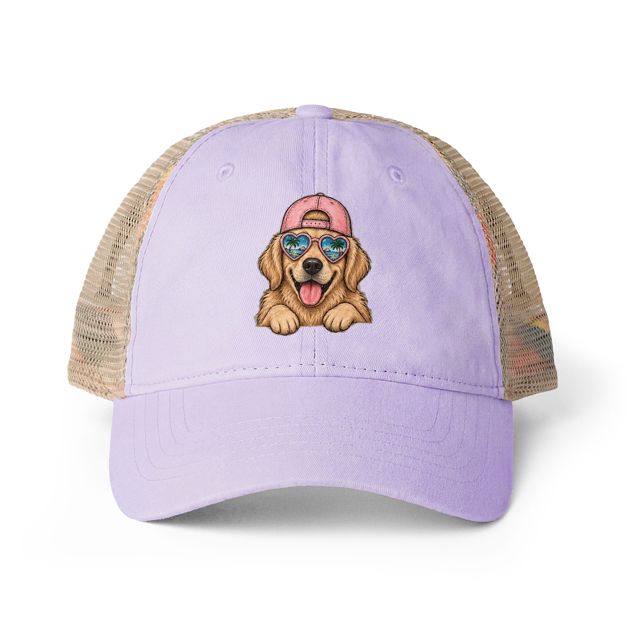Beach Pup Ponytail Hat